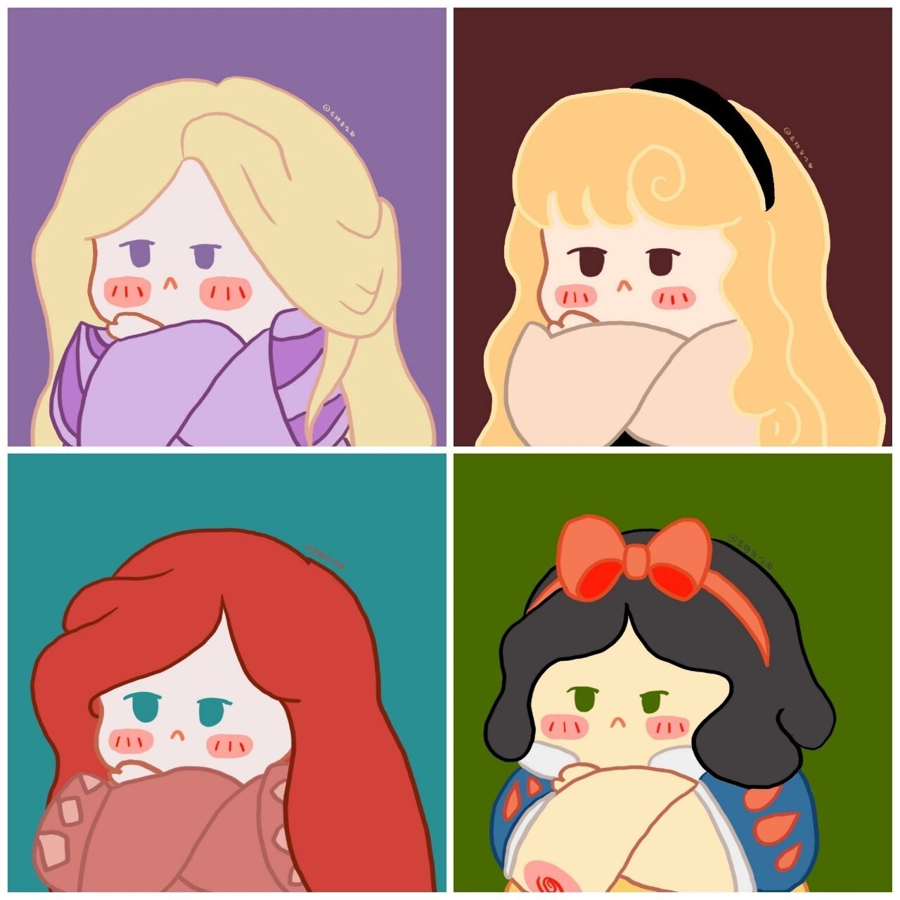 原创|迪士尼公主可爱头像 谁动了我的皇冠95-迪士尼公主可爱头像第