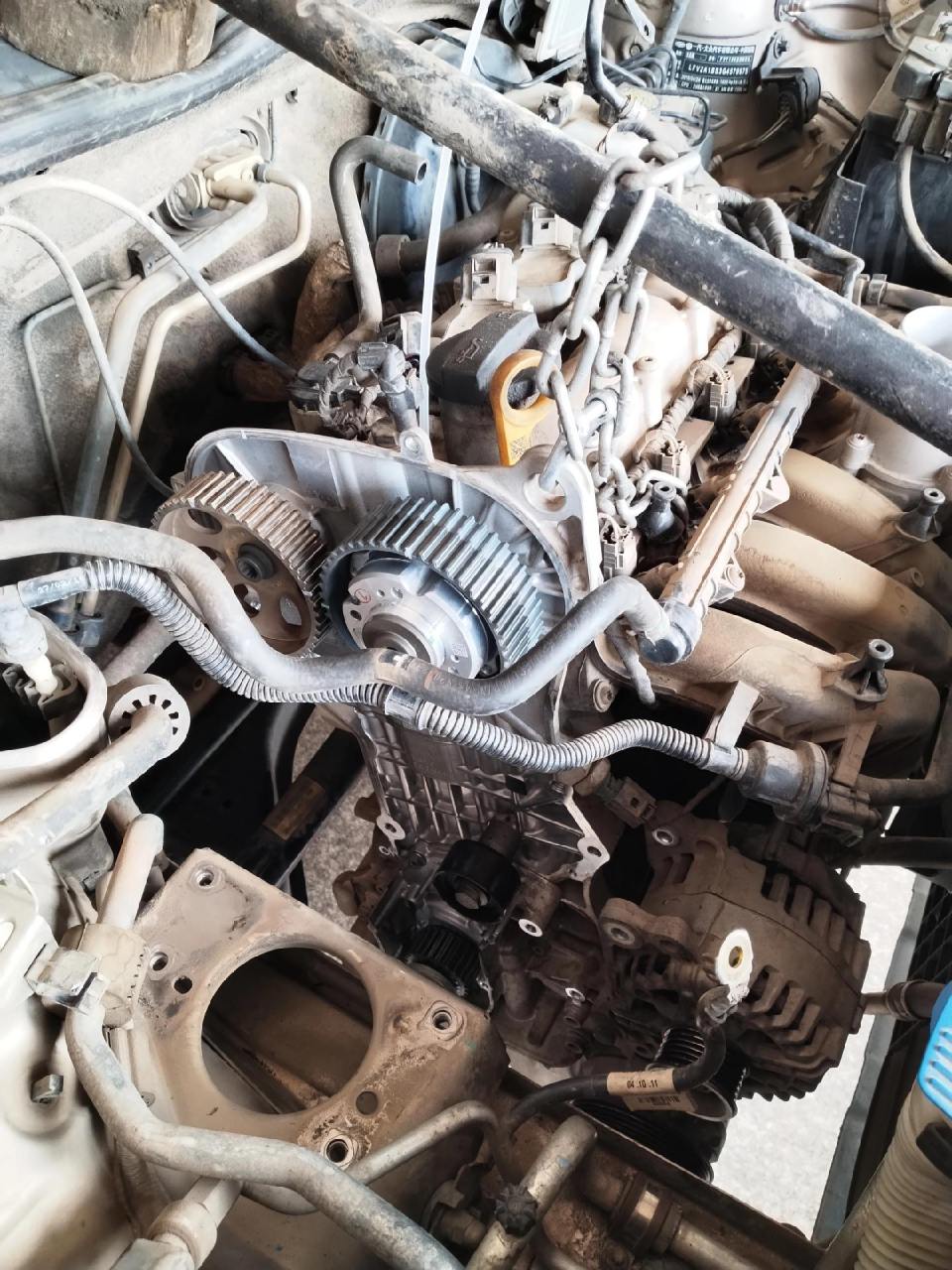 大众捷达ea211更换正时皮带,千万别听信说皮带可以不要更换