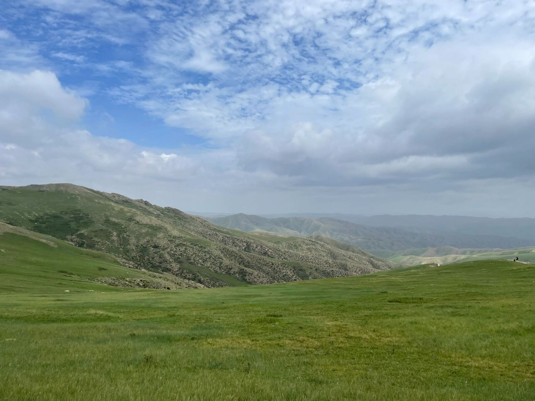 包头固阳春坤山草原 仿佛来到了欧洲阿尔卑斯山下!