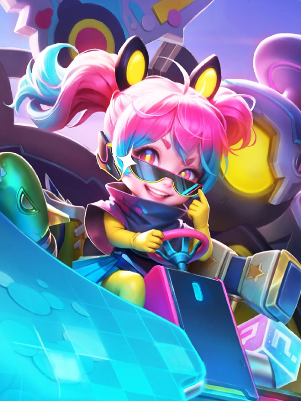 王者荣耀|蔡文姬-电玩·兔顽号 高清海报 建模没有输给海报