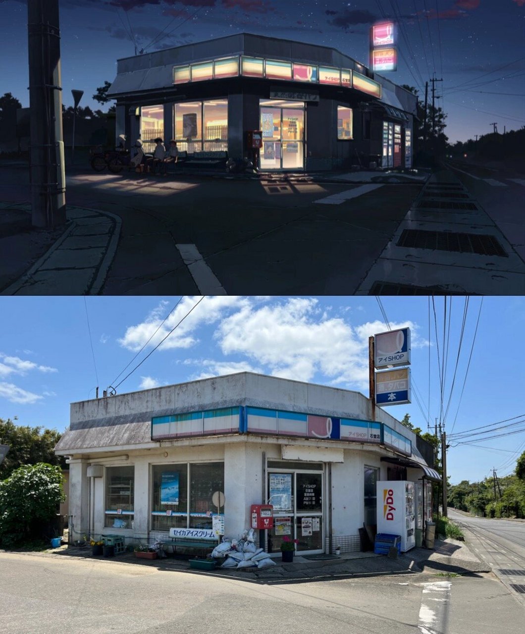 秒速五厘米—鹿儿岛县种子岛圣地巡礼 秒速五厘米中的学校原型学校在