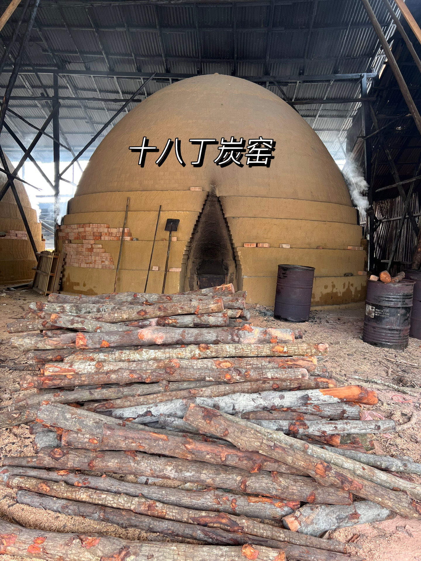 参观炭窑后我再也不敢瞧不起黑黑的炭了!