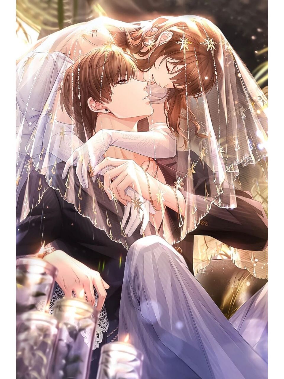 情侣图片,男女动漫,关系卡底图,动漫图片 唯美动漫情侣底图