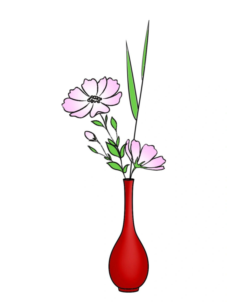 花瓶简笔画 花瓶