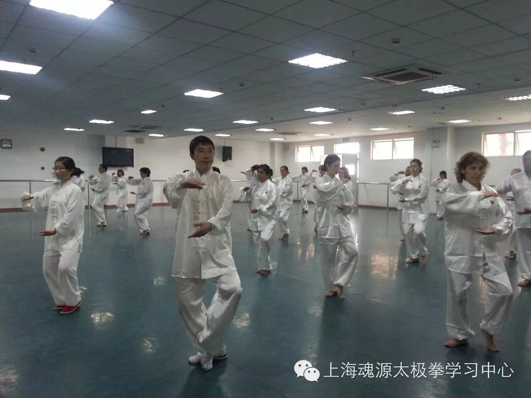 魂源外国人团体太极拳中国功夫体验学习活动 chinese tai chi kung fu