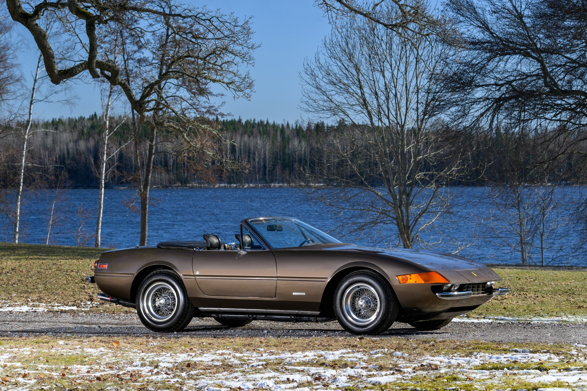 早啊[太阳] 1973 ferrari 365 gts/4 daytona spider 座驾car #座驾