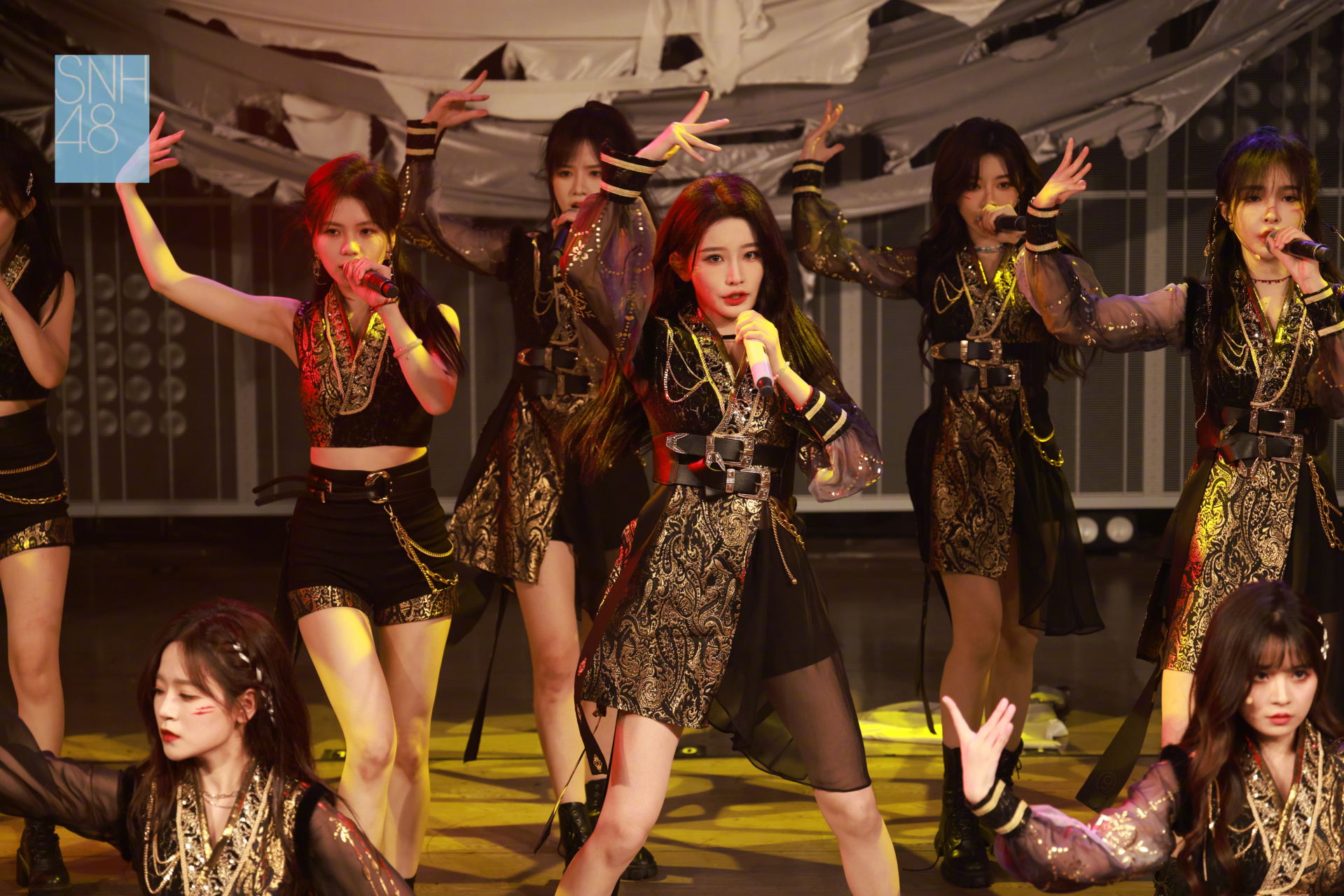 snh48##snh48应许之地# team nii全新原创公演《应许之地》返图 磷邋