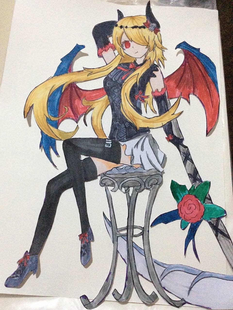 画一个难一点的动漫