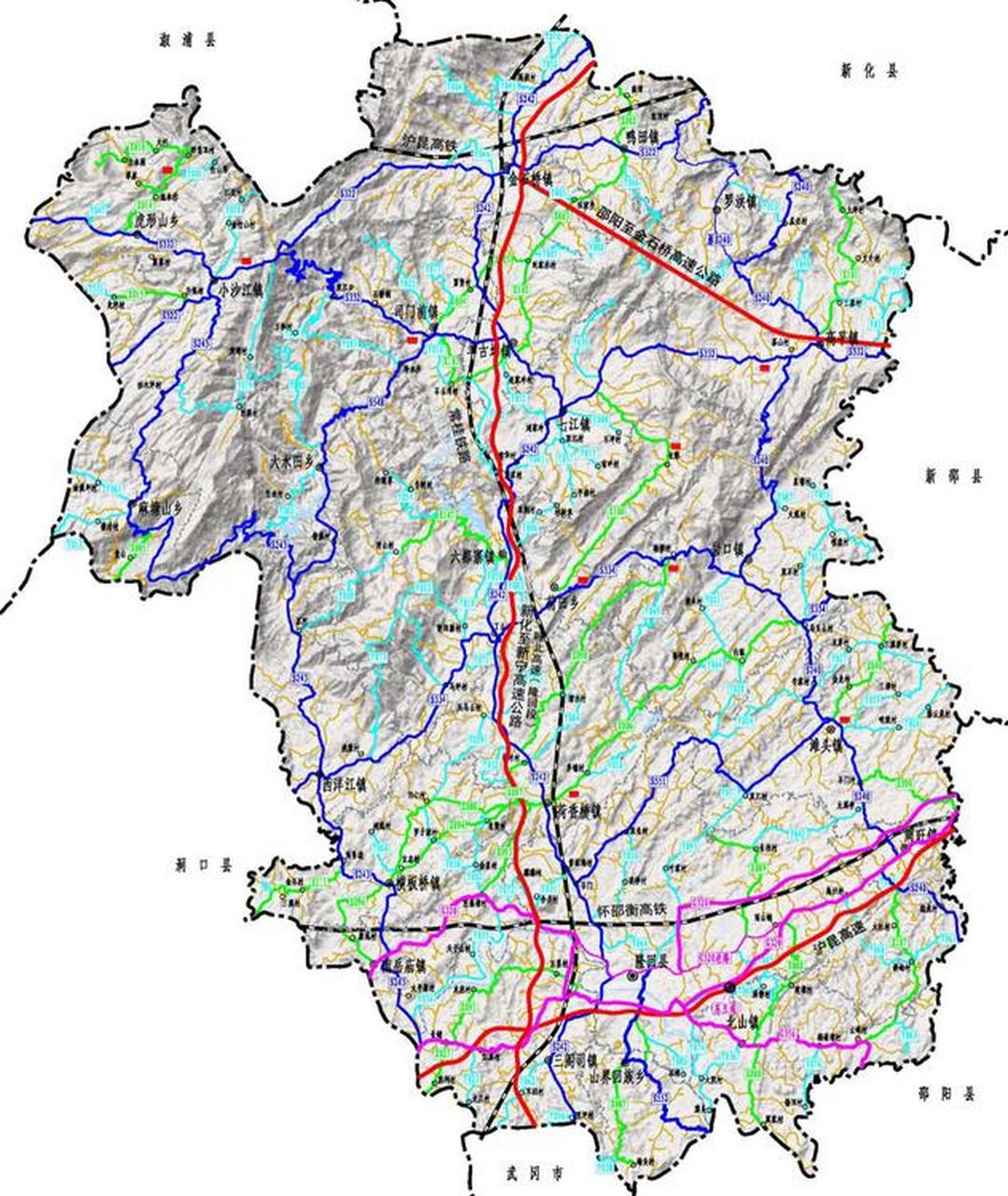 隆回高铁规划图图片