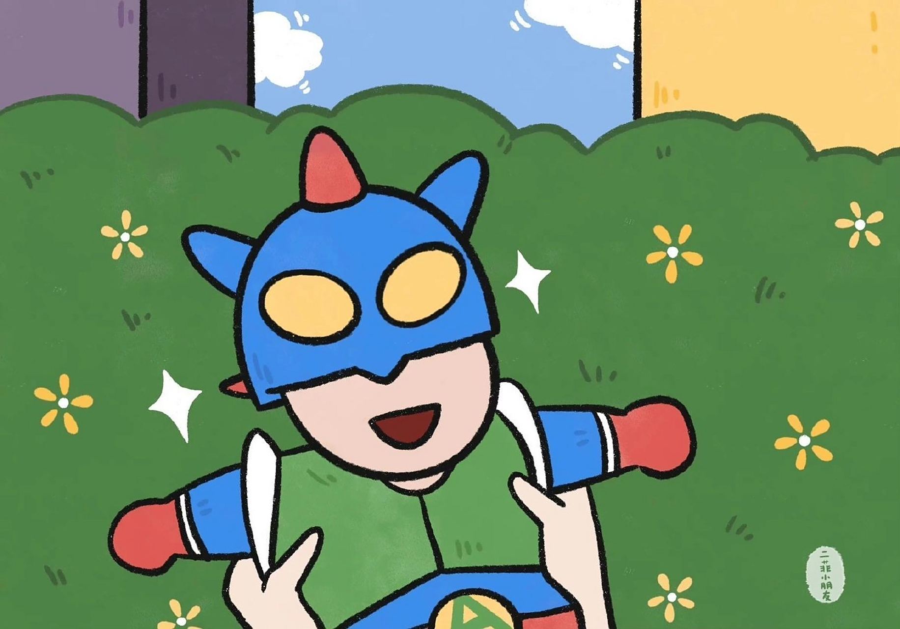 蜡笔小新ipad电脑壁纸背景图好可爱