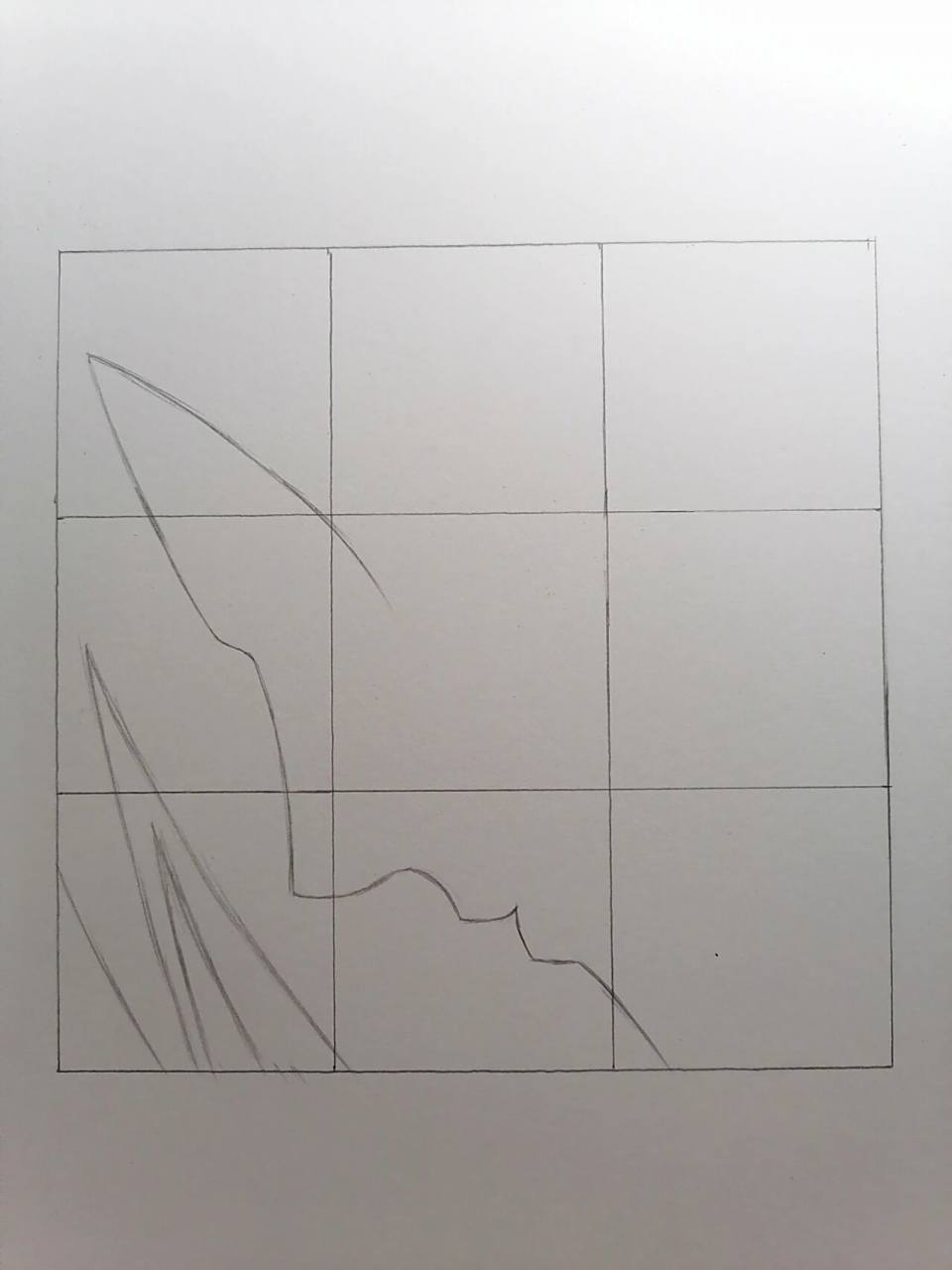 大蛇丸过程 #火影忍者# #手绘教程# #大蛇丸# 只画最简单的