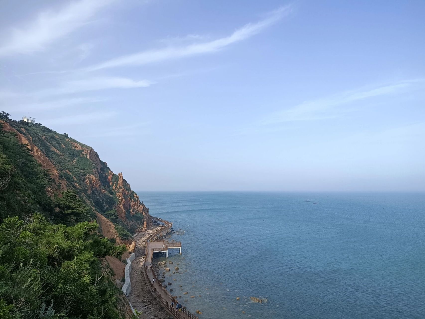 烟台,值得来一次(2) -长岛烽山林海景区 旅游方式:躺平式旅游,景点不