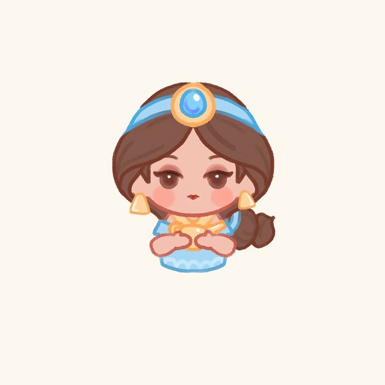 q版超可爱迪士尼公主头像来啦!