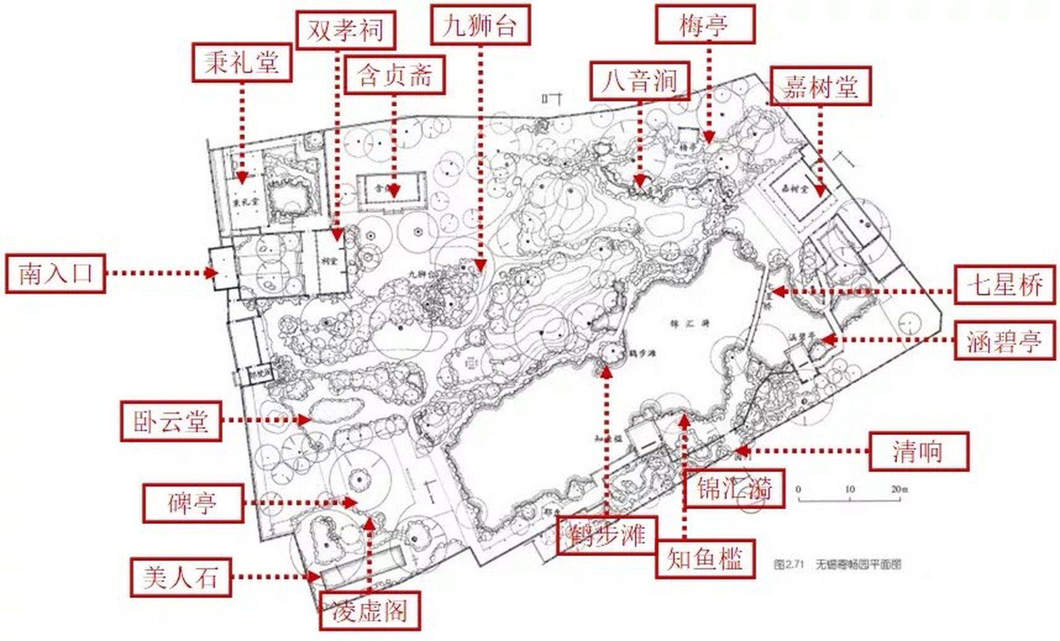 【每日一园】元明清——无锡寄畅园 笔记 一,简介 无锡寄畅园至今基本