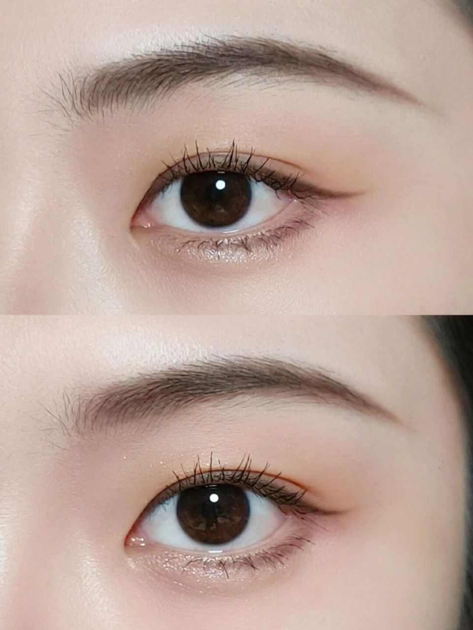 方圆脸天菜→中式细弯眉 #新手眼妆# #方圆脸# #好看的眉毛