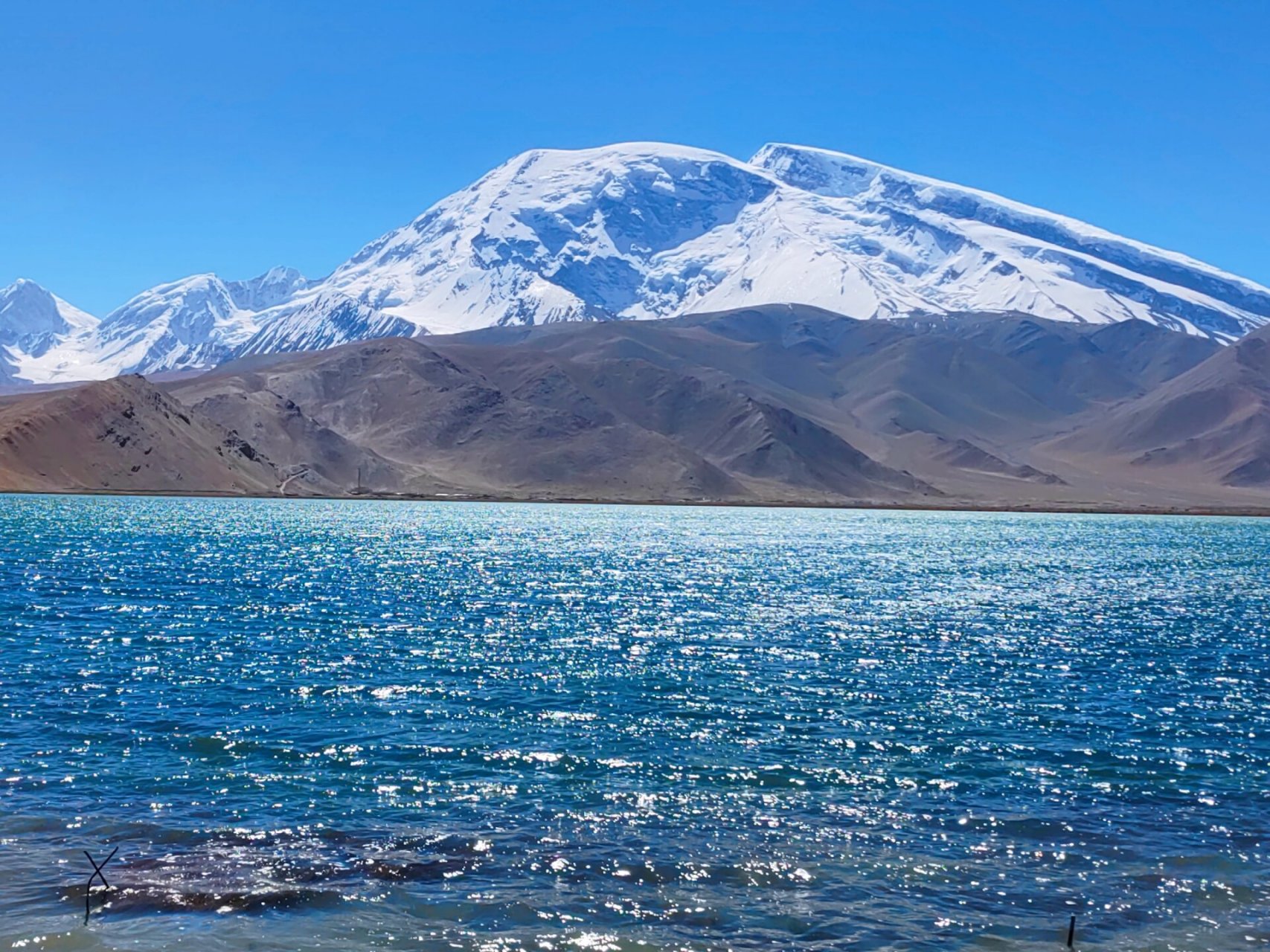 99海拔3650m - 喀拉库勒湖 慕士塔格峰山脚下