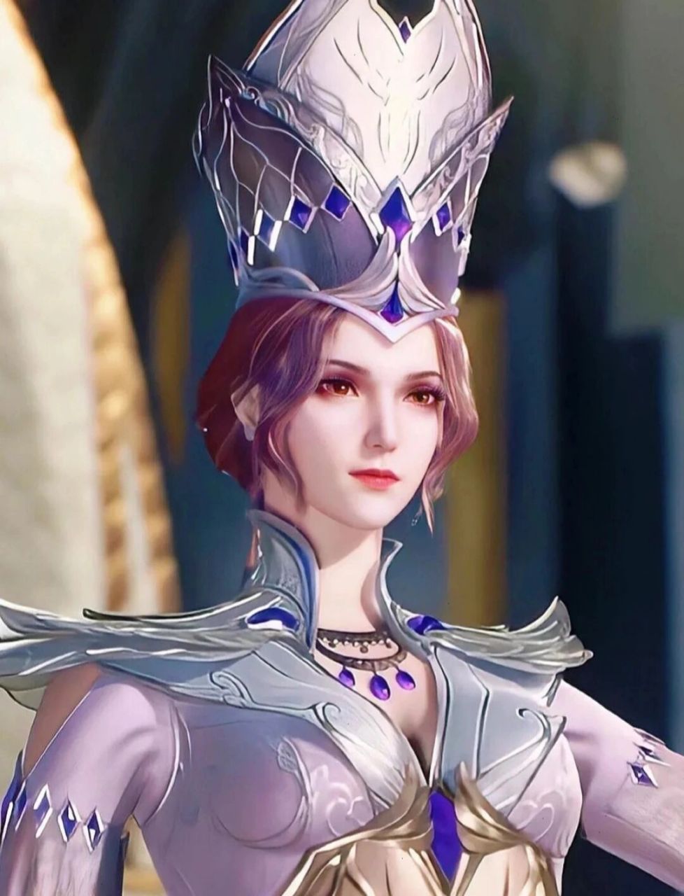 魂技 中文名:比比东 别名:圣女,教皇,女皇,罗刹神 登场作品:《斗罗