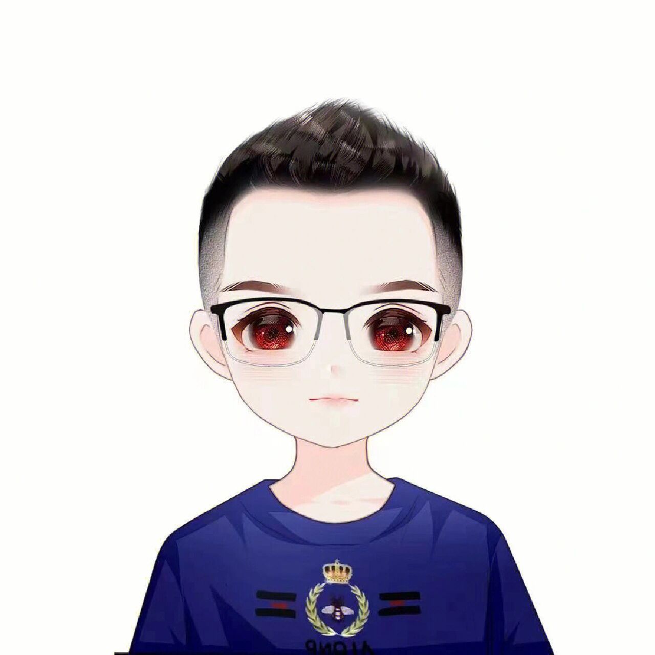 阳光帅气男生头像|卡通版男头|微信男士头像