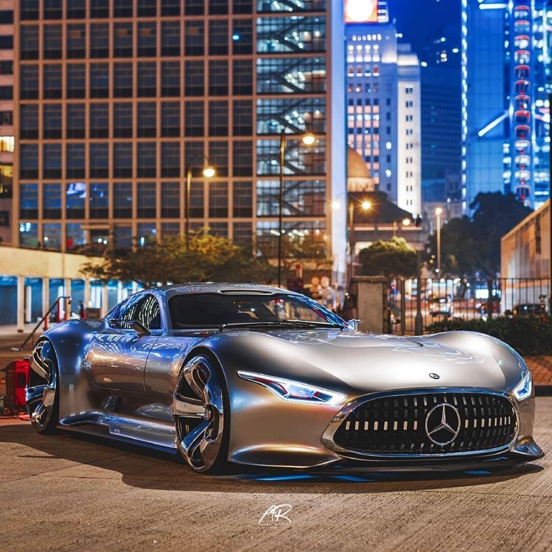 蝙蝠侠同款奔驰amg vision gt🚗也太帅了吧!