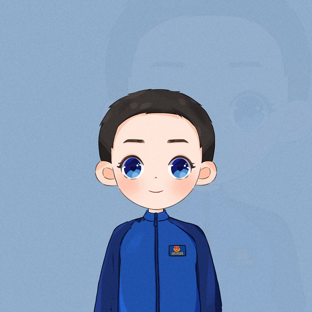 q版消防员头像|q版蓝朋友头像|q版情侣头像 以凡人之躯,比肩神明.