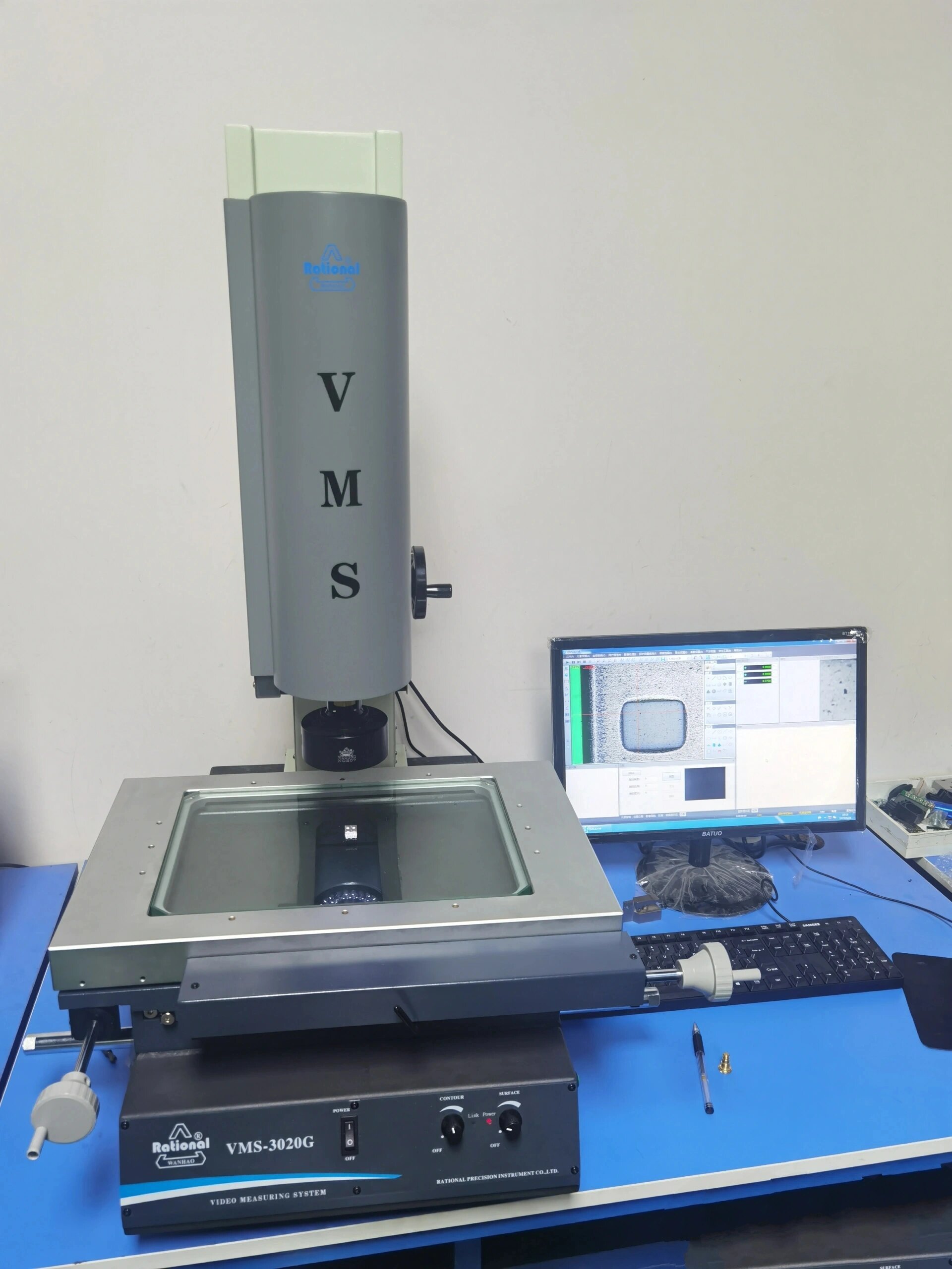 5次元产品是二次元测量仪基础上的升级版本,常规我们二次元都是对二维