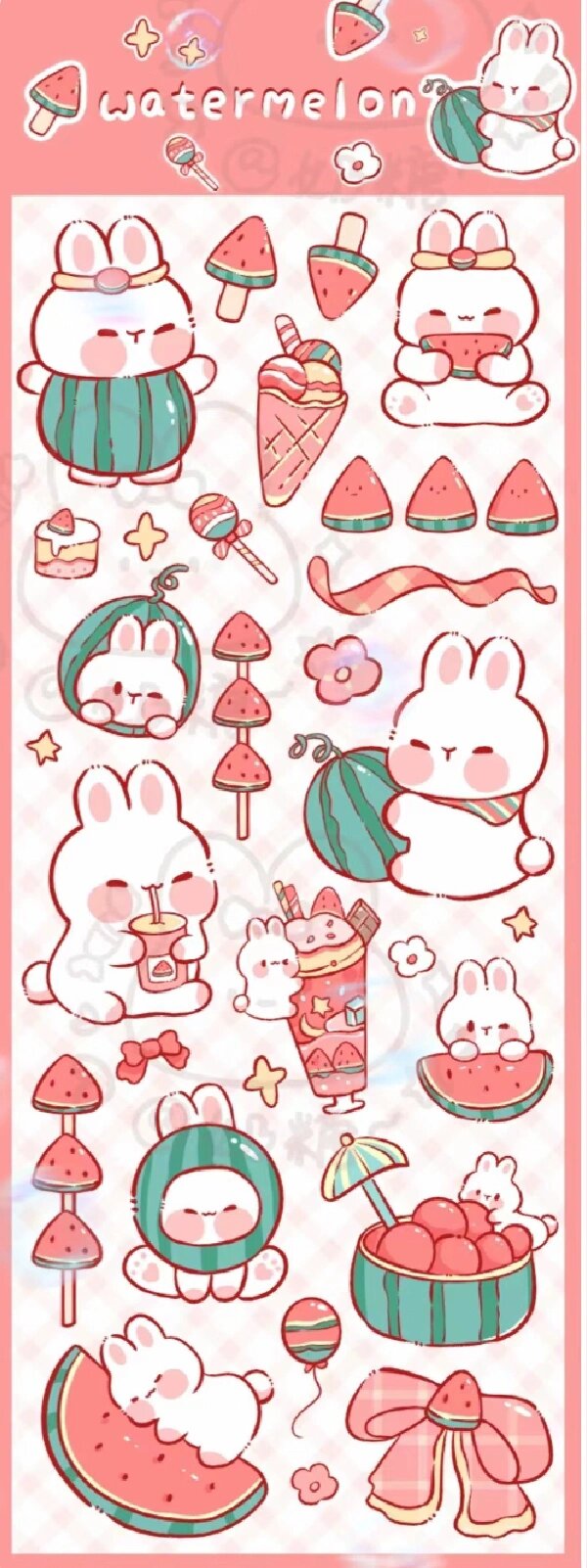 可爱贴纸(可打印)02