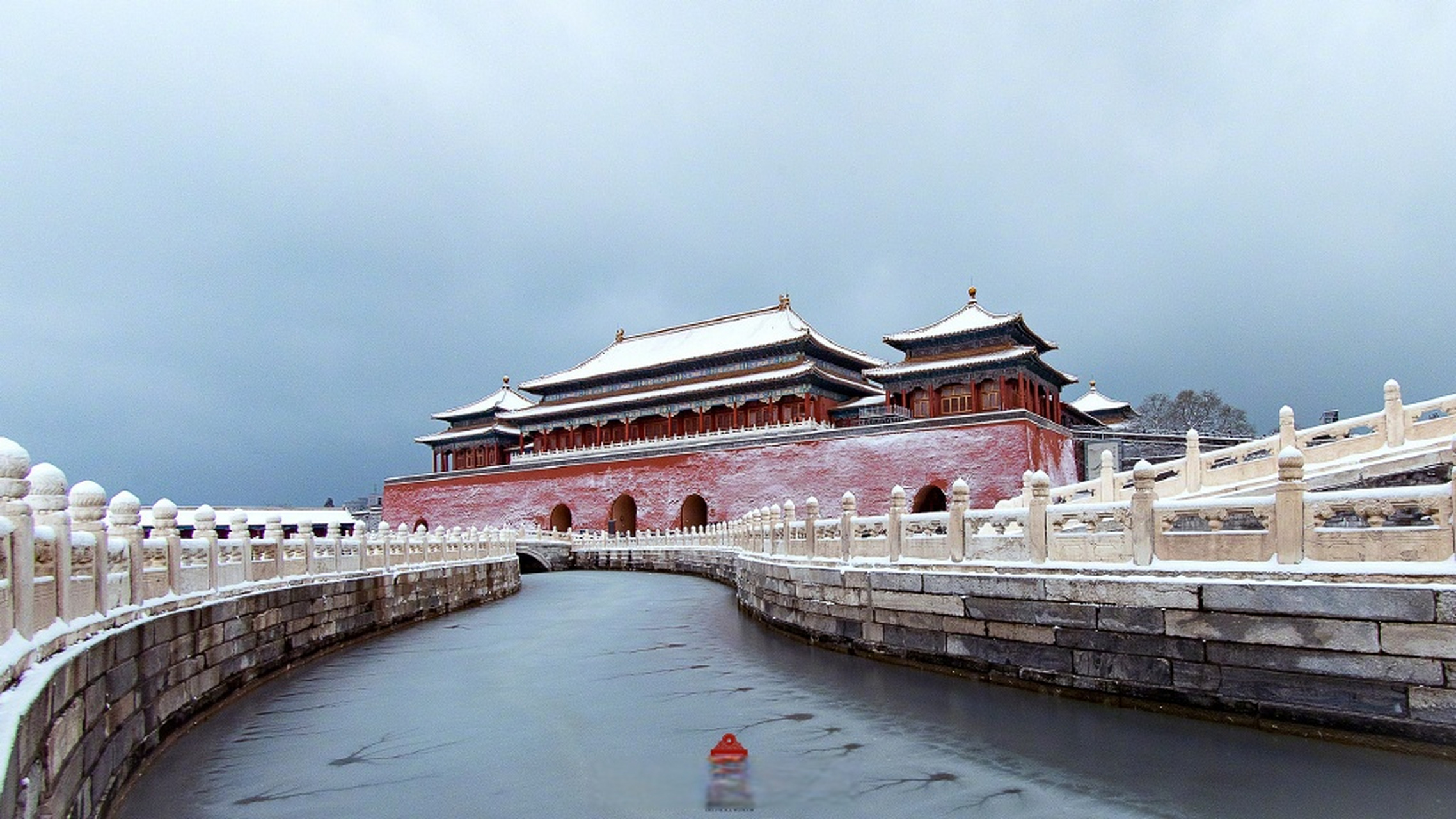 高清故宫雪景壁纸图片