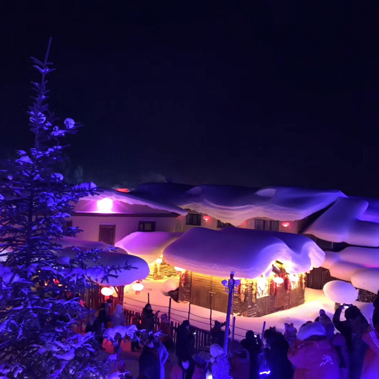 作为一个东北的女孩,对于东北的雪景真的是非常喜欢7314 但因为在