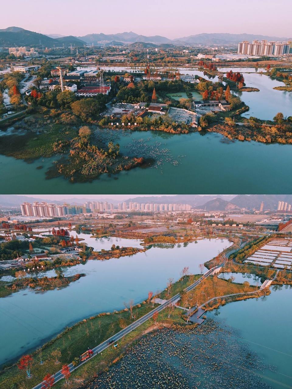 杭州周边游|富阳网红91打卡地~阳陂湖公园06     今天和朋友去