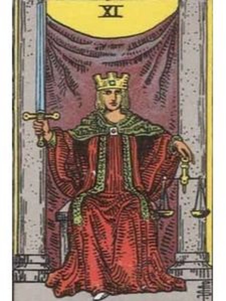 每天一张塔罗牌之十一号牌——正义2 正义(justice)正位解释 公正