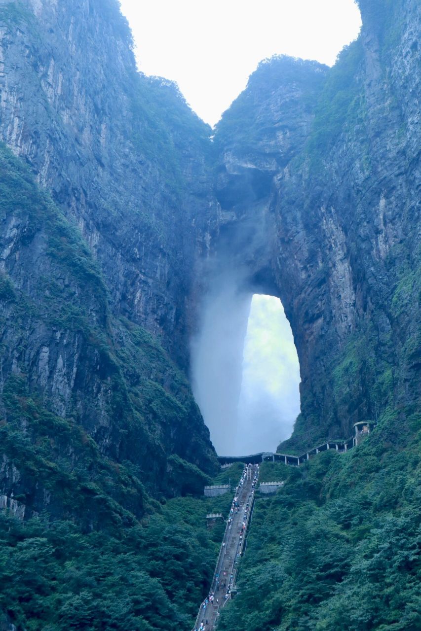 张家界天门山天梯图片图片