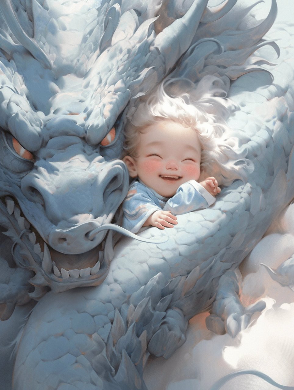 niji丨守护龙宝宝 壁纸分享 评论区自取图片