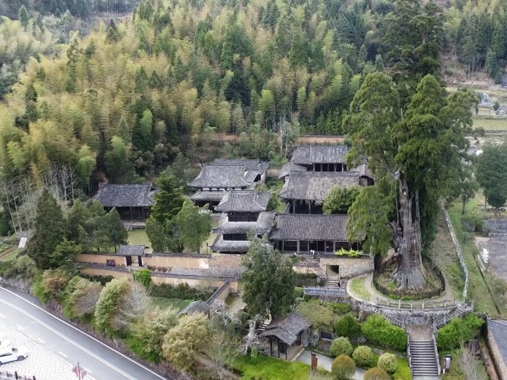 浙江丽水景宁云中大漈一日游(自驾版) 因为上午有事,所以出发比较晚