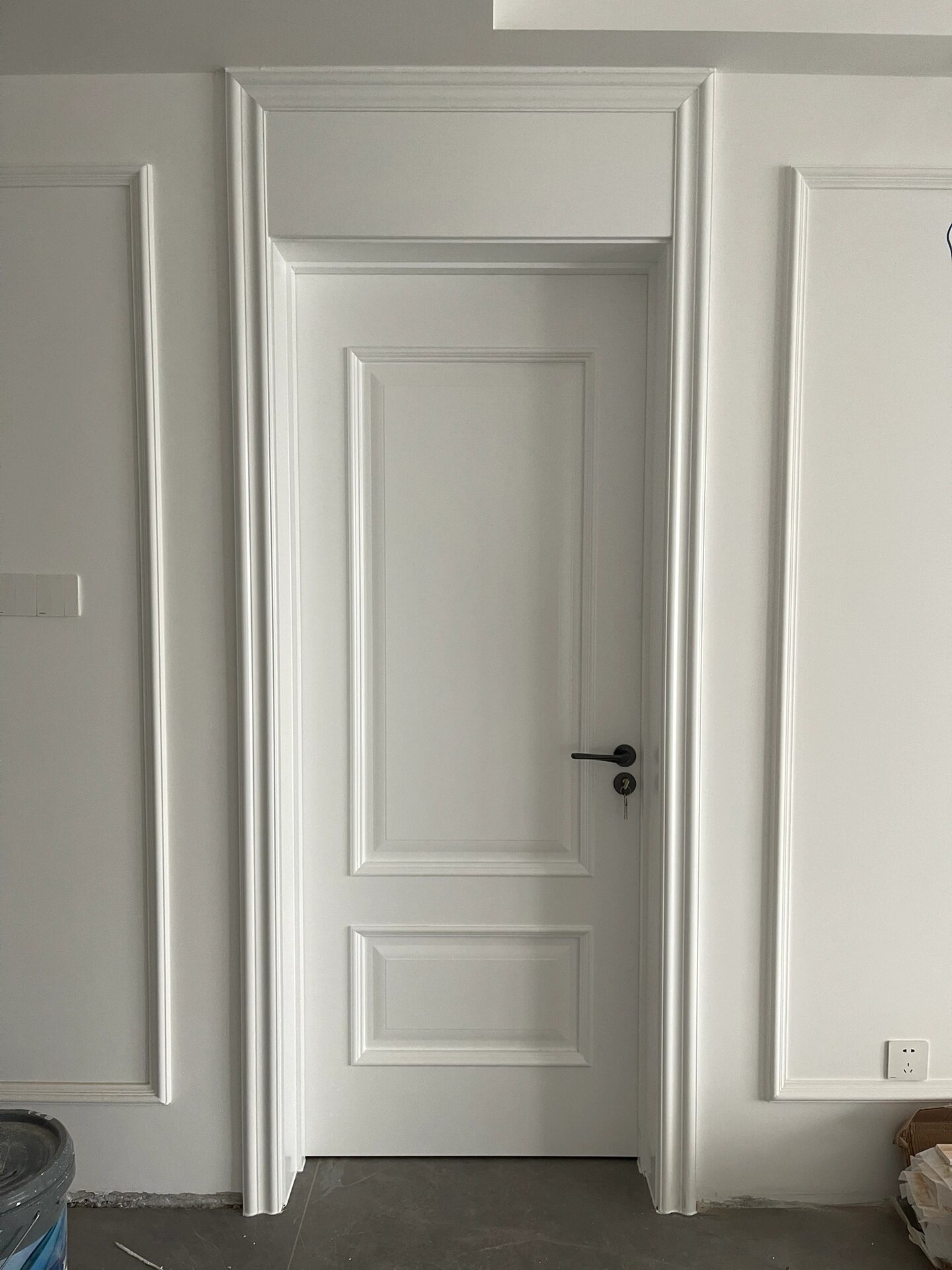 全屋暖白色木门 真的没有让我失望