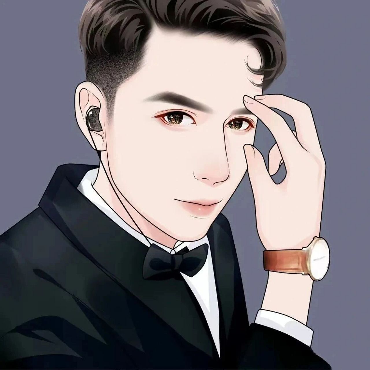 换个男士真人手绘头像吧,阳光帅气 真人手绘头像,阳光帅气用自己的