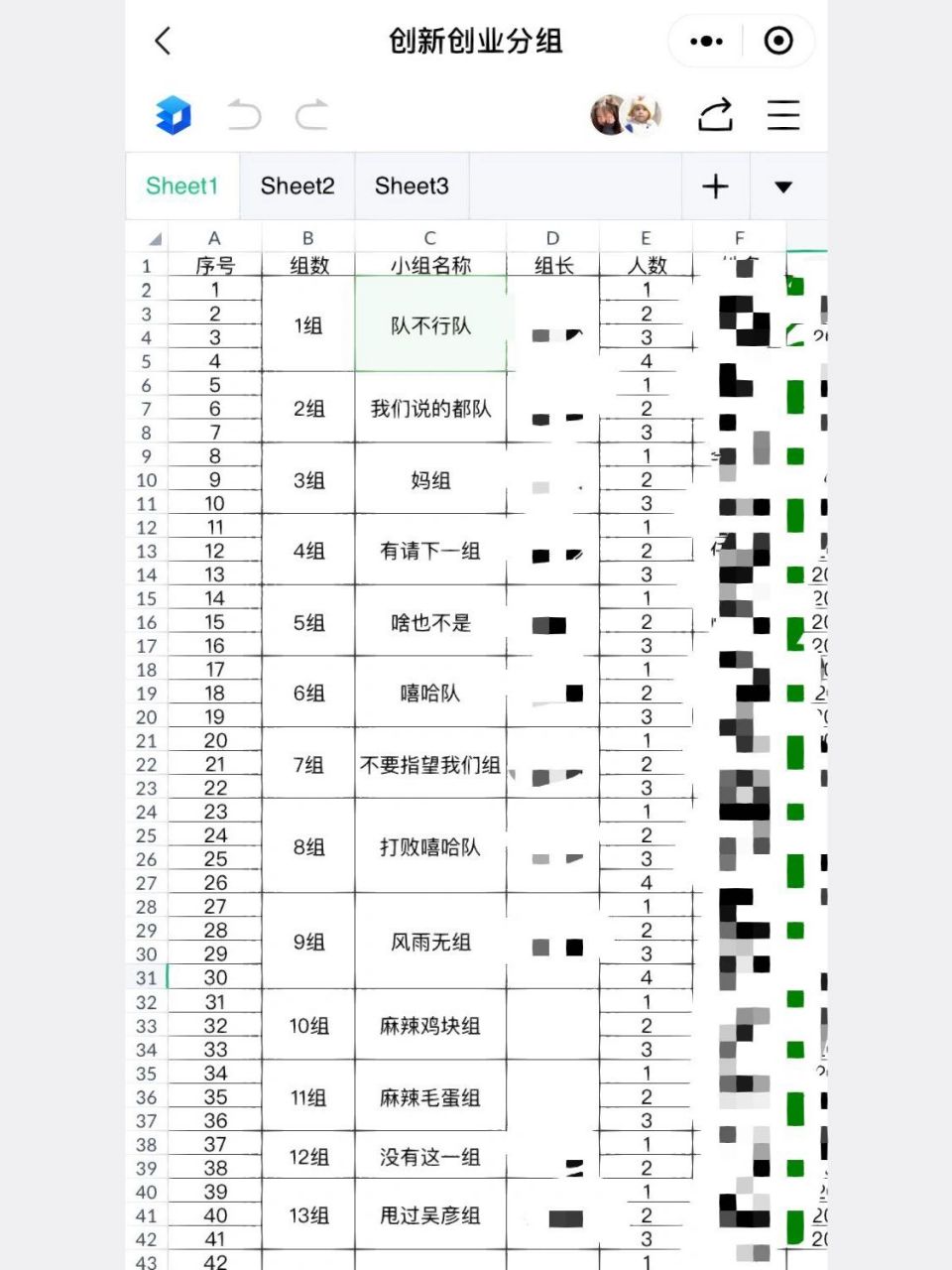 奇葩搞笑组名图片