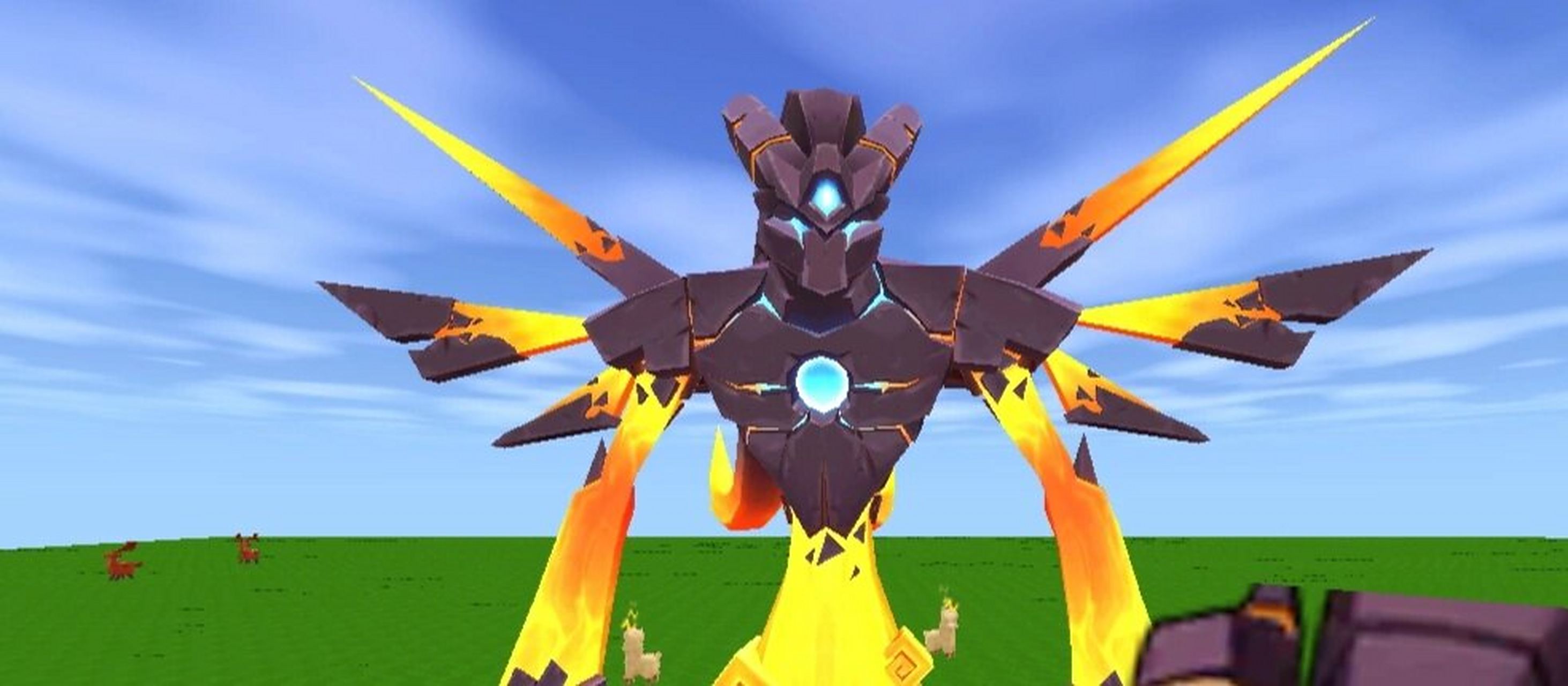 迷你世界所有boss(1) 1.虚空夜影 2.混乱黑龙 3.虚空幻影-猛 4.