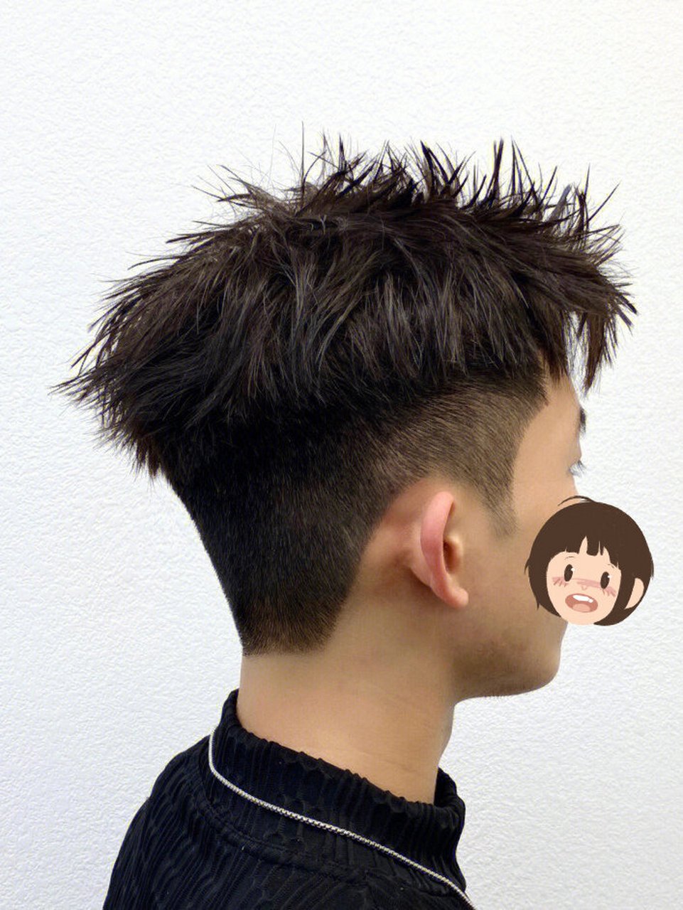 2023年男生必备发型推荐 根根直立发根烫发 上海青浦美秀轻奢沙龙男生