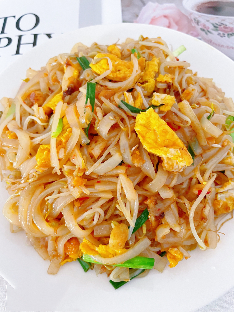 9215巨好吃的豆芽鸡蛋炒河粉,爆赞6015 「豆芽鸡蛋炒河粉」