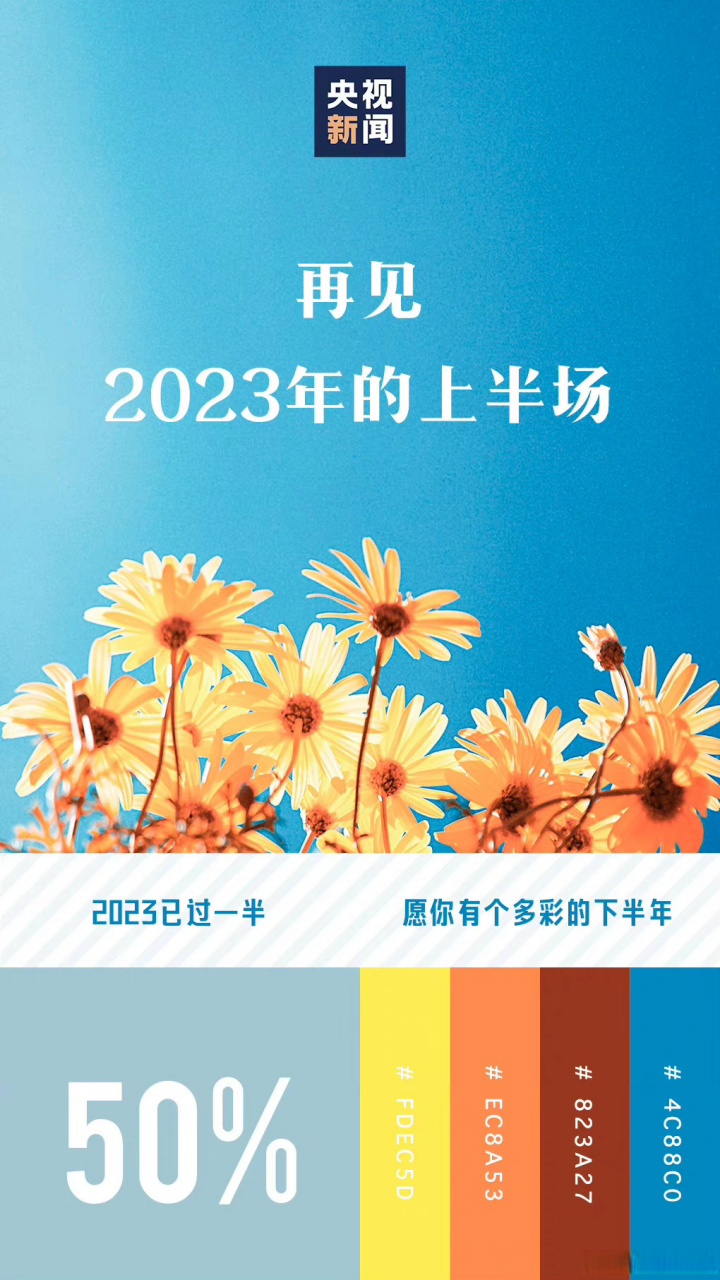 西大微话题#  #2023进度条已过半#  2023年已经过半啦～ 如果用一个