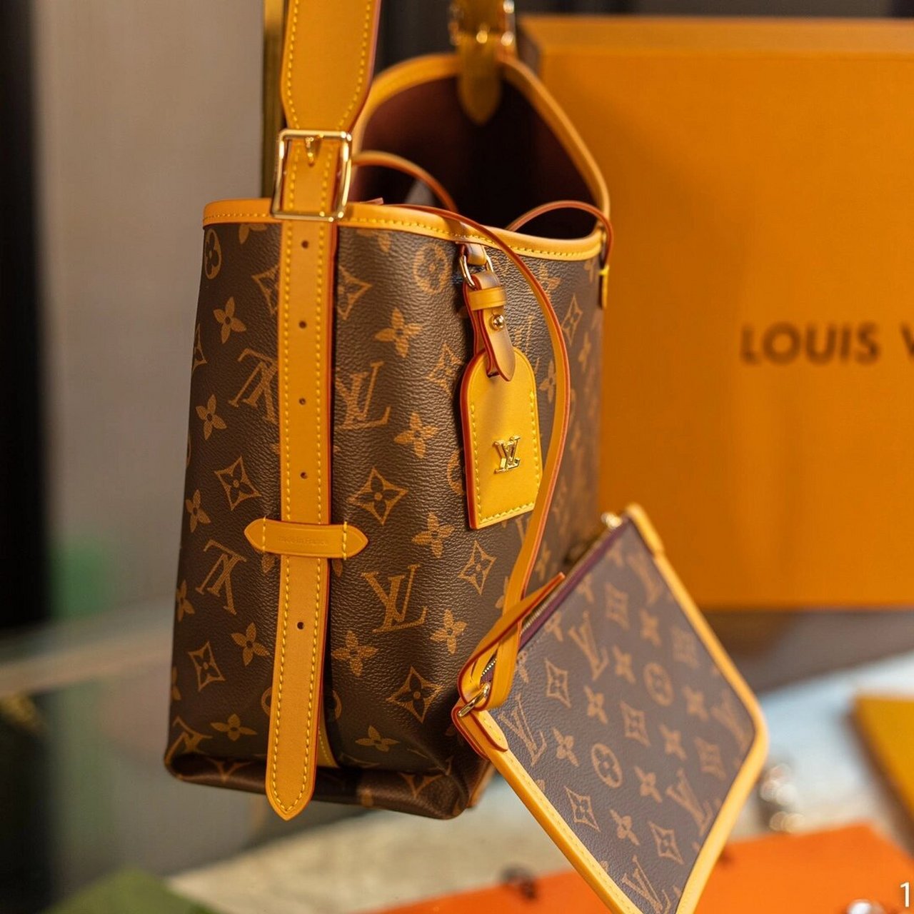 lv/路易威登 carryall 手袋 新款购物袋 p290 配原版折叠礼盒9777