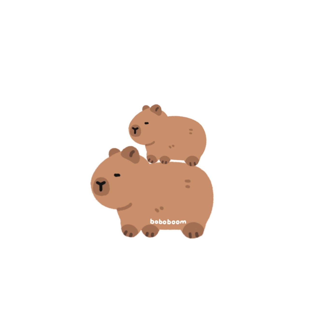 原创卡皮巴拉头像701546615 谁会不羡慕水豚的精神状态 头像