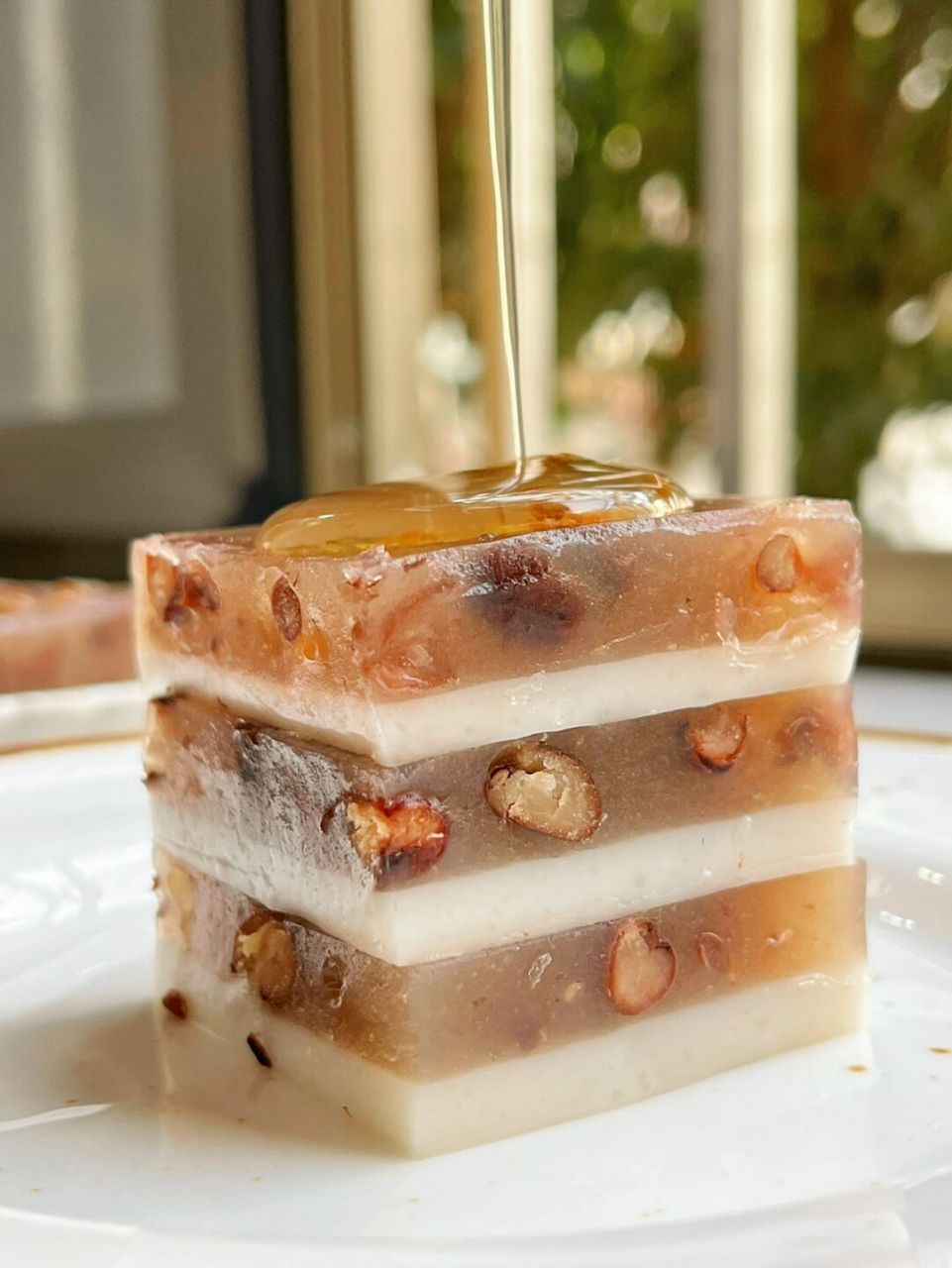 椰汁红豆糕06,在家做也太简单了吧06 广式早茶中除了虾饺,我最爱