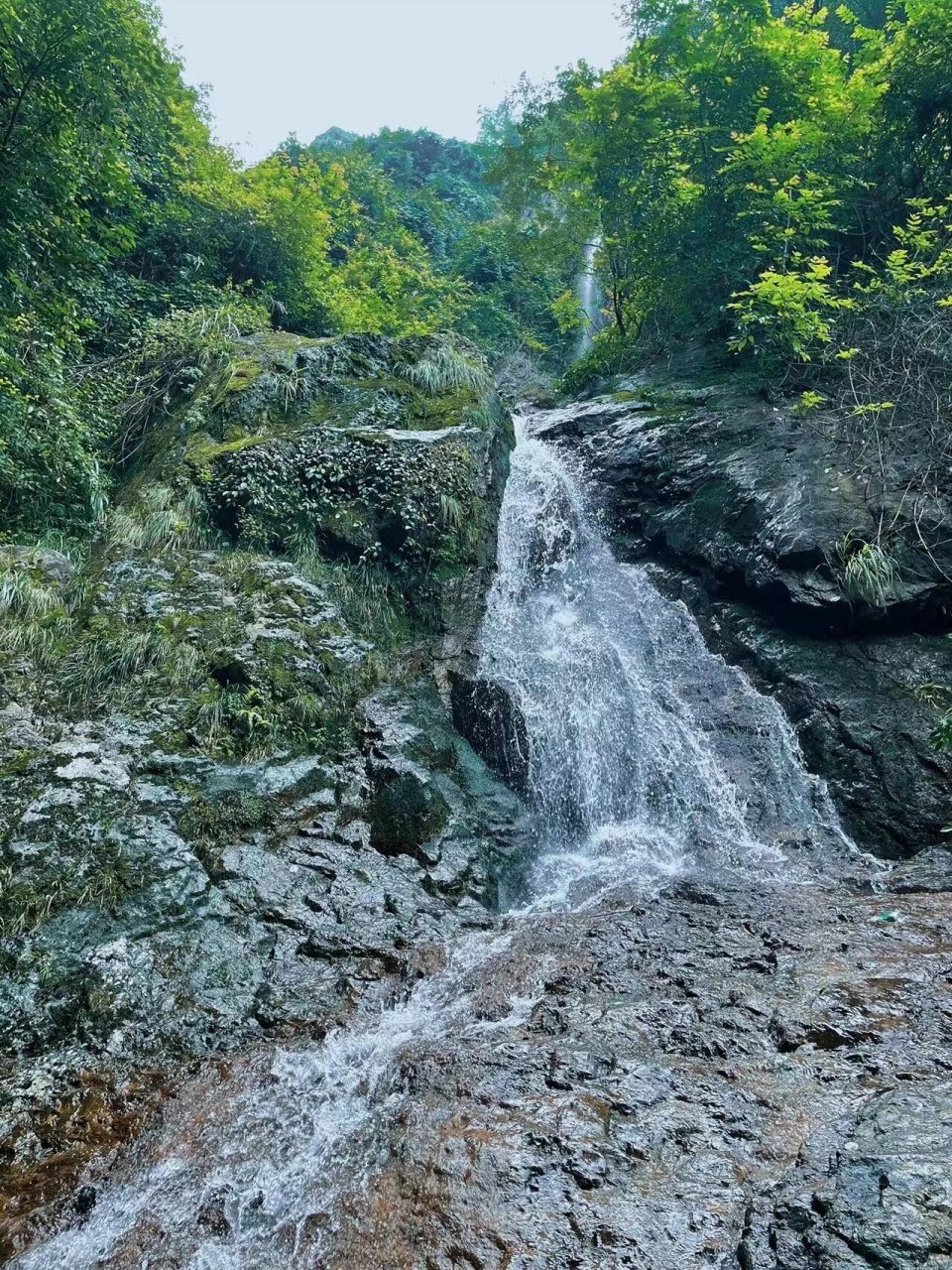 赤岸松瀑山图片