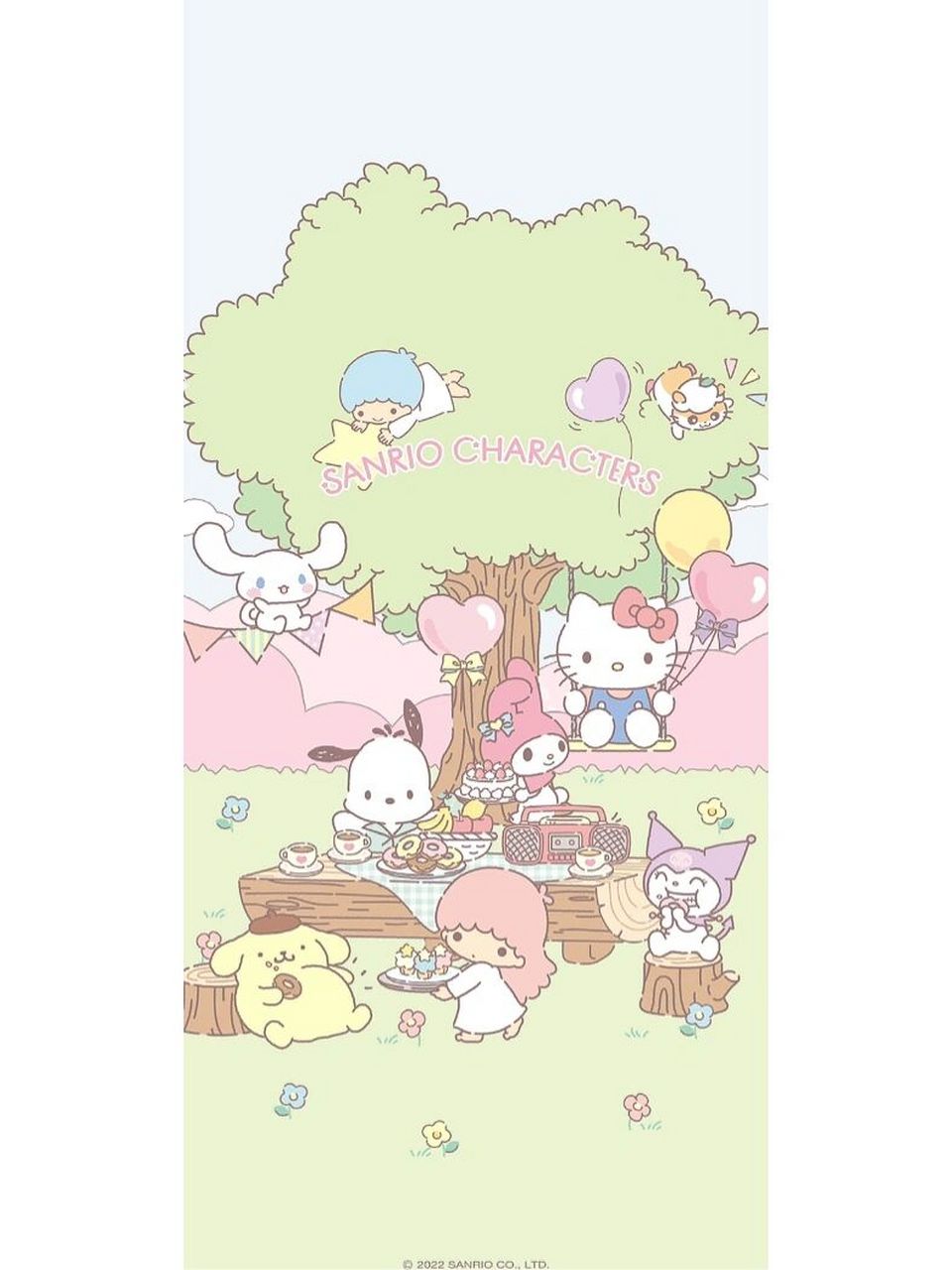 分享一下三丽鸥的壁纸 嘻嘻超可爱