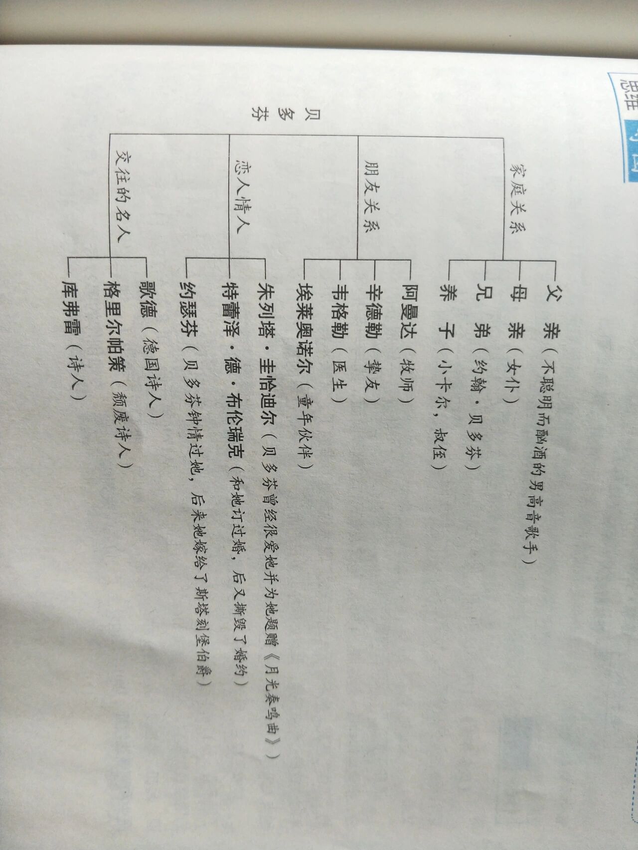 名人传思维导图 简单图片