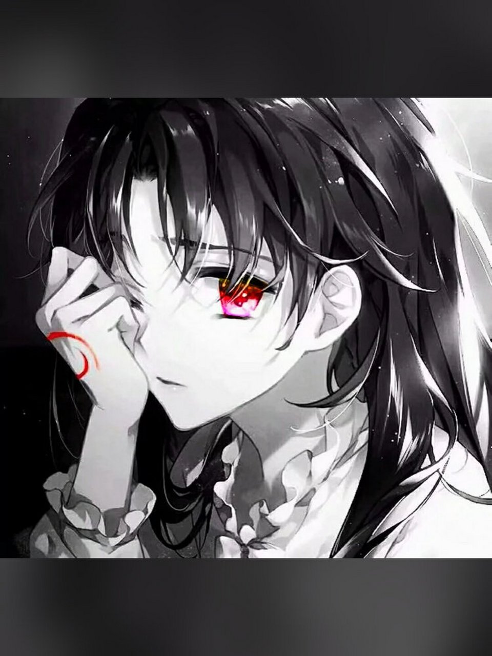 霸气女生头像动漫  黑暗系列