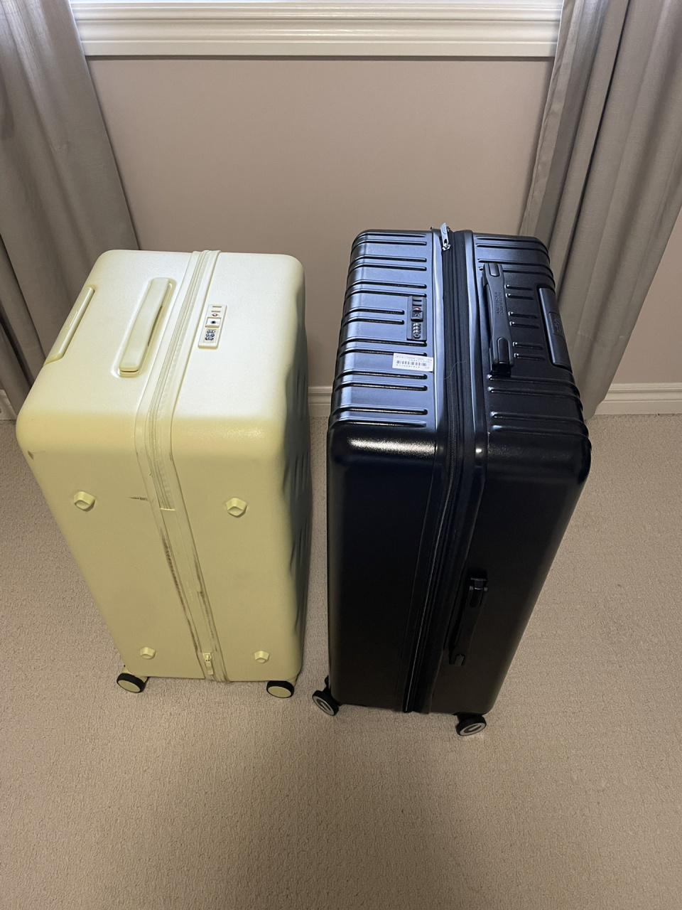出国留学行李箱测评 出发前赶着双十二,买了两个箱子,实际使用情况与