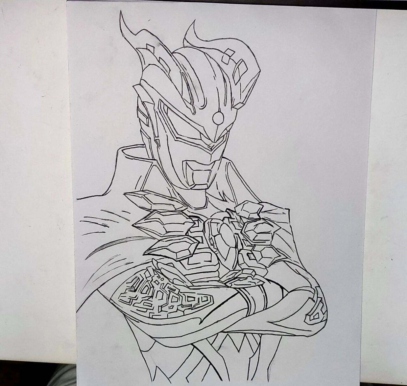 赛罗奥特曼手绘 水平差勿喷