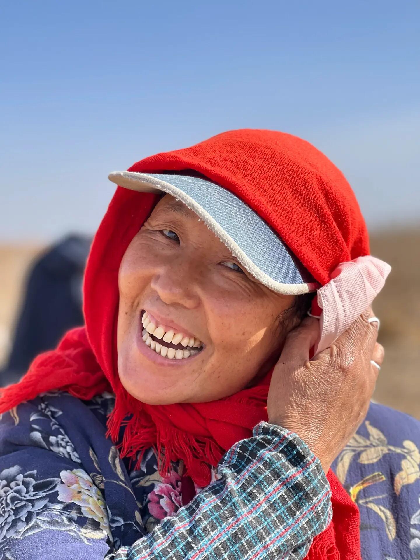 人物特写摄影 劳动的女性 别样美